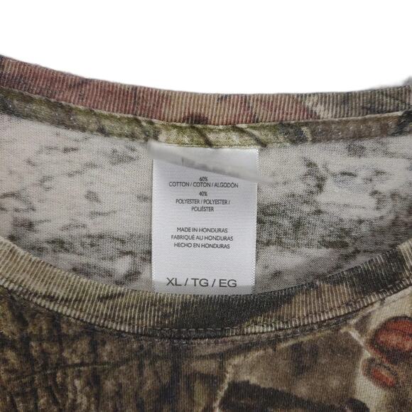 MOSSY OAK Women's XL Break Up Infinity Camo Long Sleeve T-Shirt Hunting Camping - Picture 5 of 5